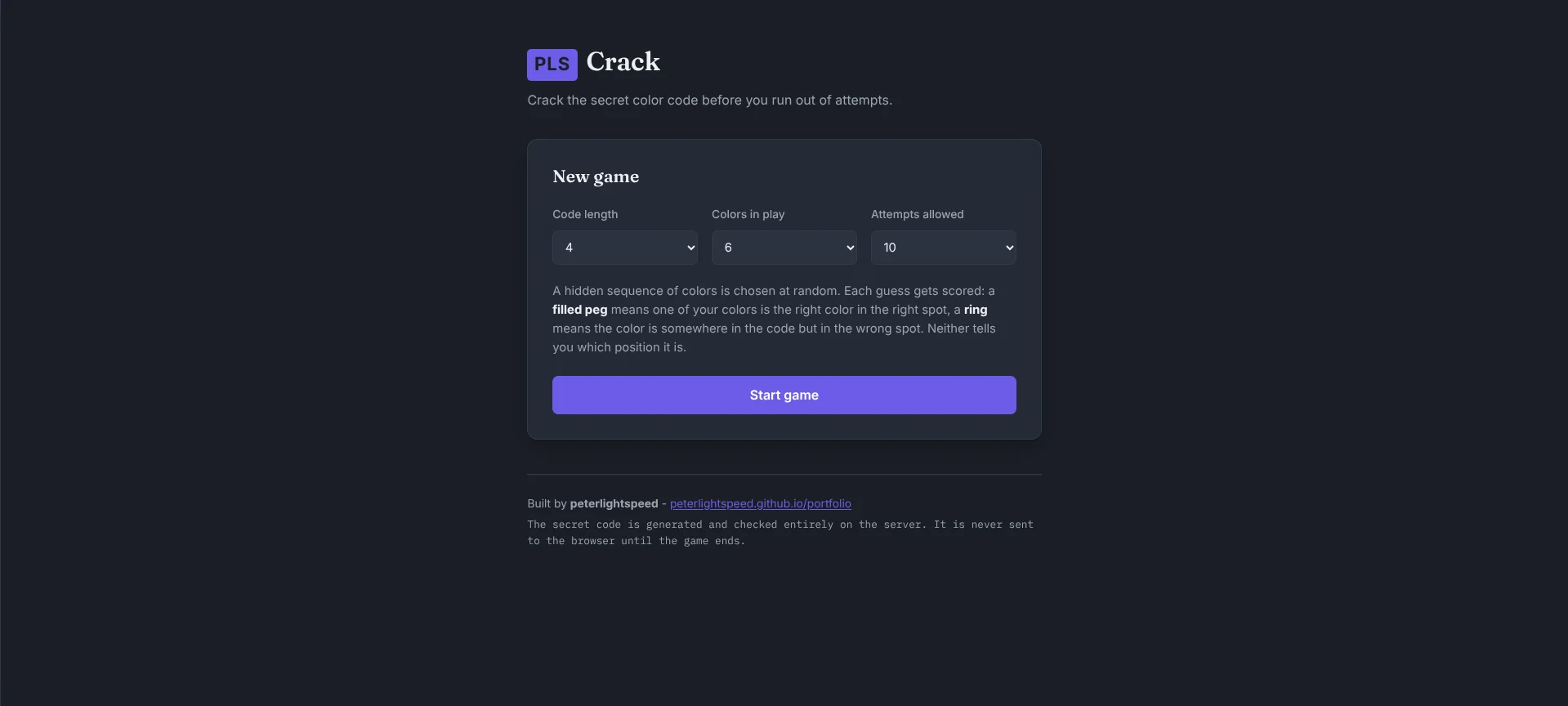 PLS Crack screenshot