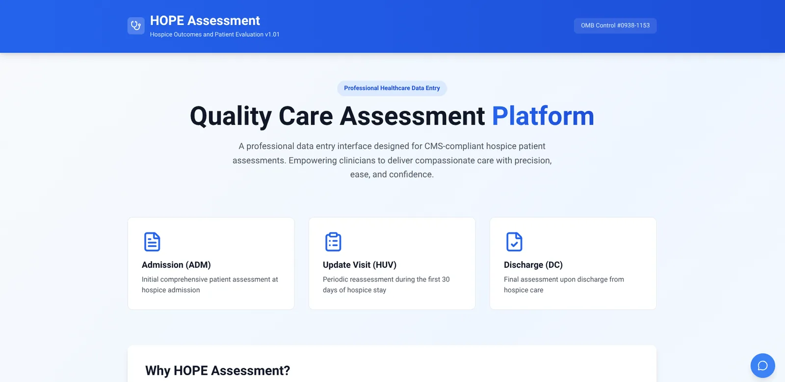 Hope Assessment App